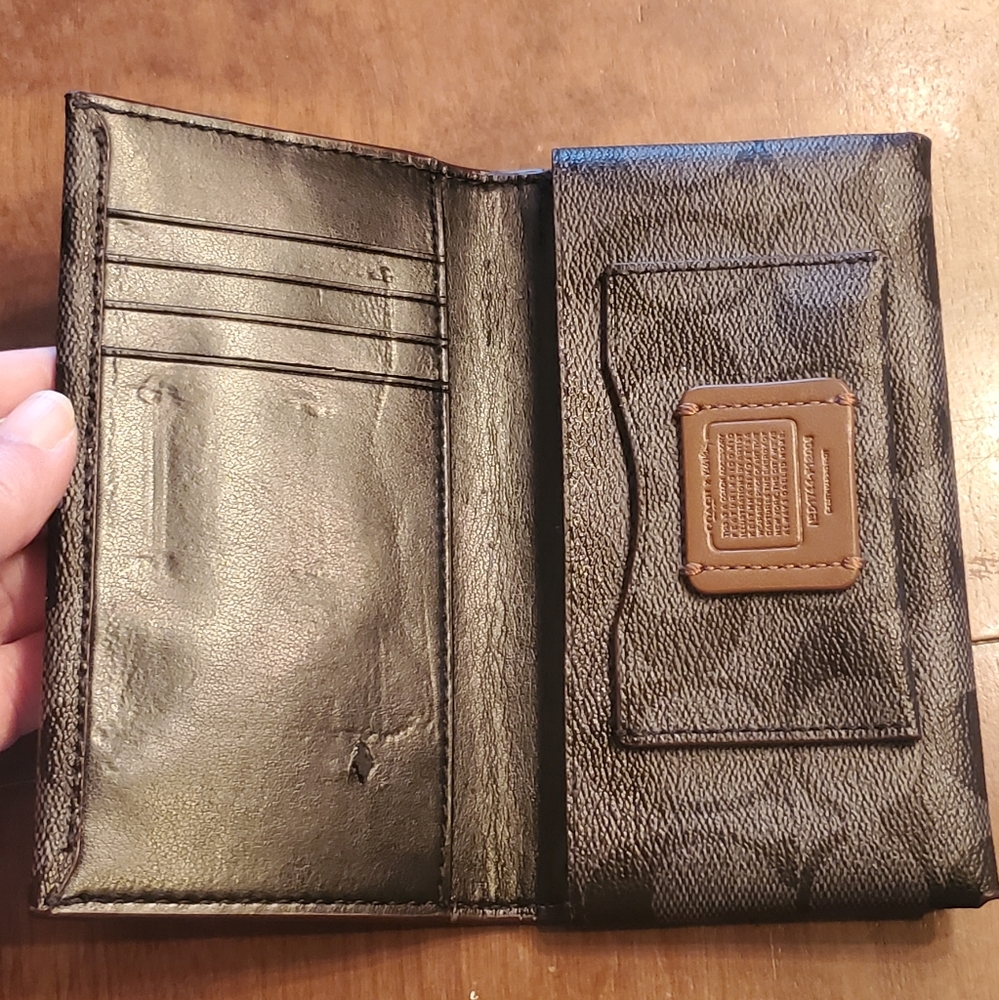Coach X Keith Haring Limited Edition Collaboration Black Signature Wallet - Picture 8 of 13